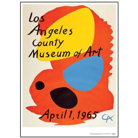 LACMA poster by Alexander Calder